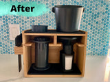 Organize Your Aeropress - Reduce Kitchen Clutter - Everyone Feels Better!